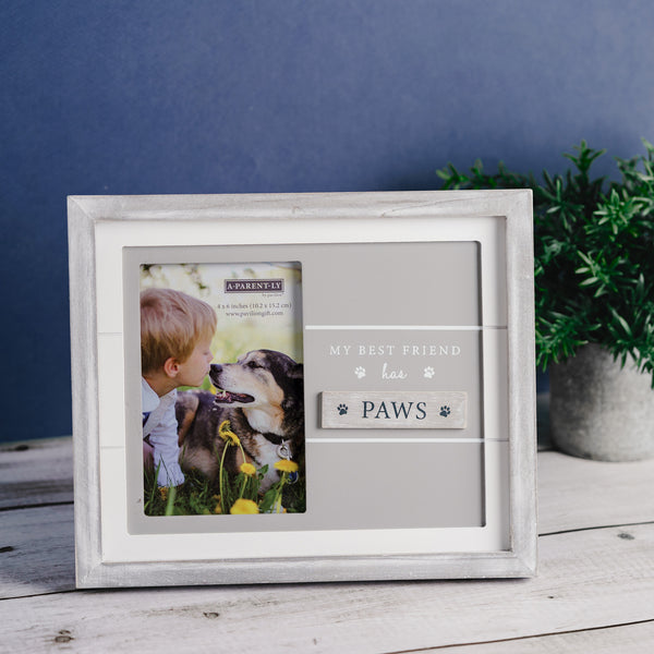 Pavilion Gift Company Pet 9.75" X 8.25" Frame (Holds 4" X 6" Photo)