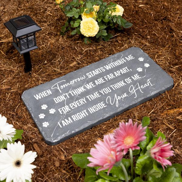 Pavilion Gift Company Pet Memorial 16" X 7.75" Garden Stone