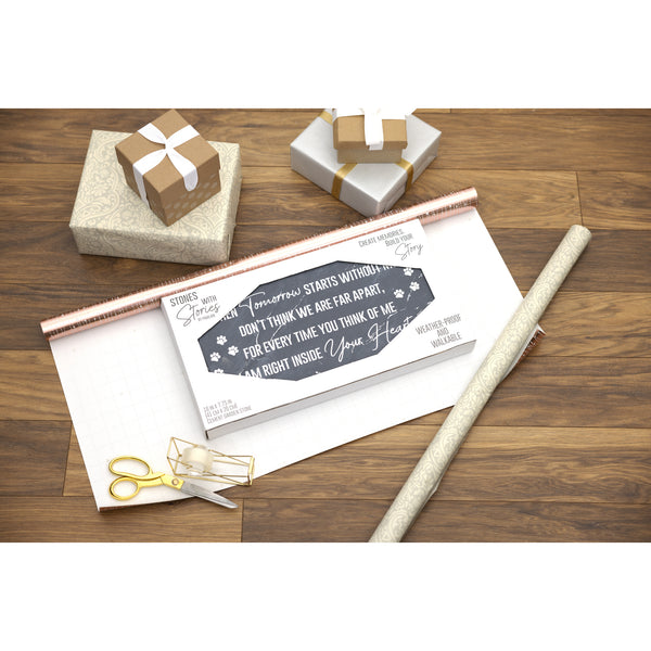 Pavilion Gift Company Pet Memorial 16" X 7.75" Garden Stone