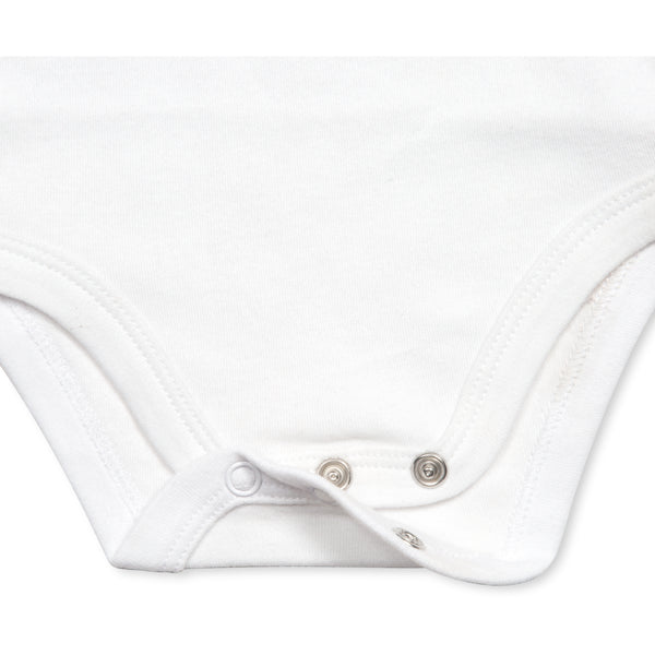 Pavilion Gift Company Picked Up 12-24 Months 3/4 Length Gray Sleeve Onesie