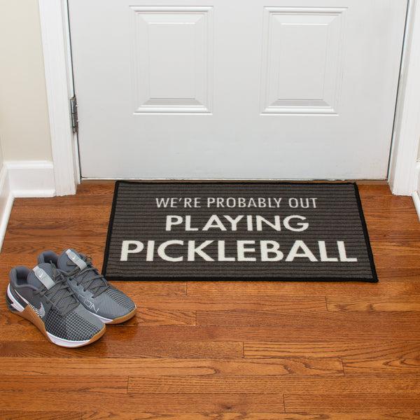 Pavilion Gift Company Pickleball 27.5" X 17.75" Floor Mat