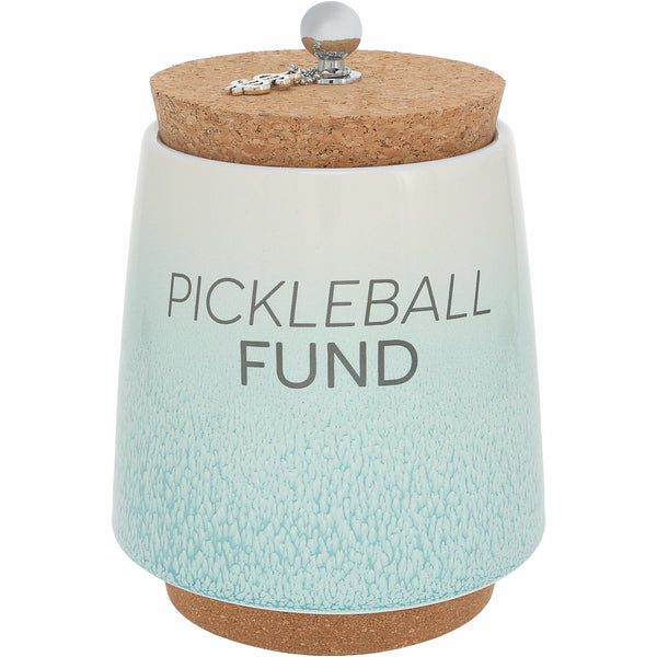pavilion gift company Pickleball 6.5" Ceramic Savings Bank