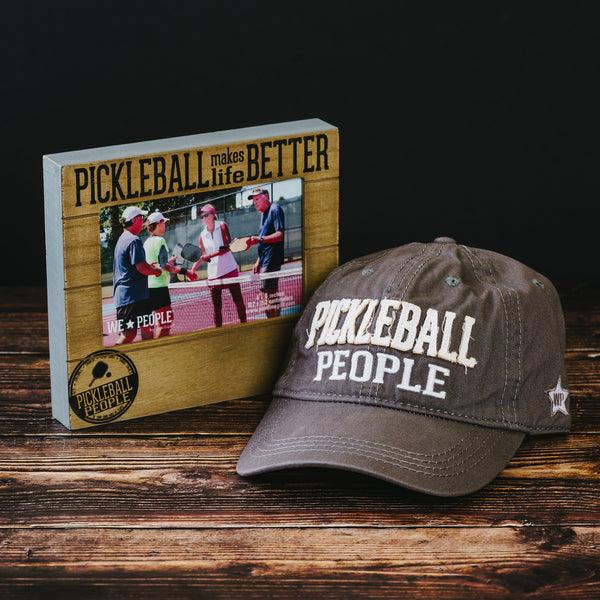 Pavilion Gift Company Pickleball People 6.75" X 7.5" Frame (Holds 4" X 6" Photo)