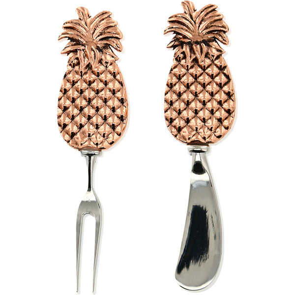 pavilion gift company Pineapples Charcuterie 2 Piece Utensil Set