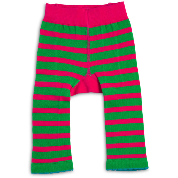 Pavilion Gift Company Pink And Green Monkey 12-24 Month Baby Leggings
