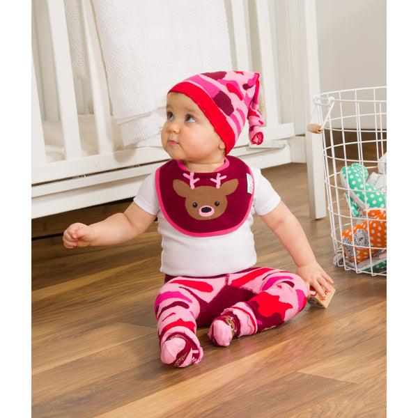 Pavilion Gift Company Pink Camouflage One Size Fits All Baby Hat