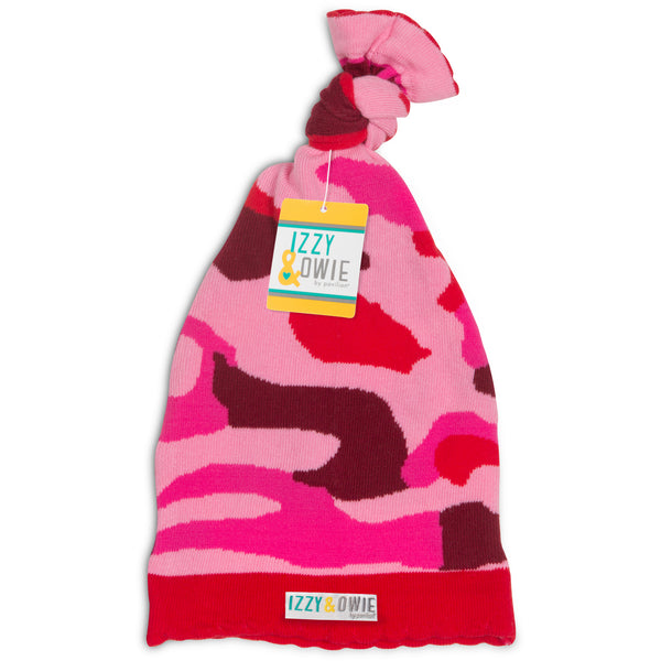 Pavilion Gift Company Pink Camouflage One Size Fits All Baby Hat