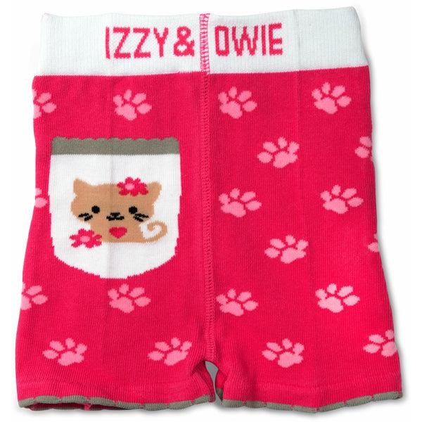 pavilion gift company Pink Kitty 6-12 Months Baby Shorts