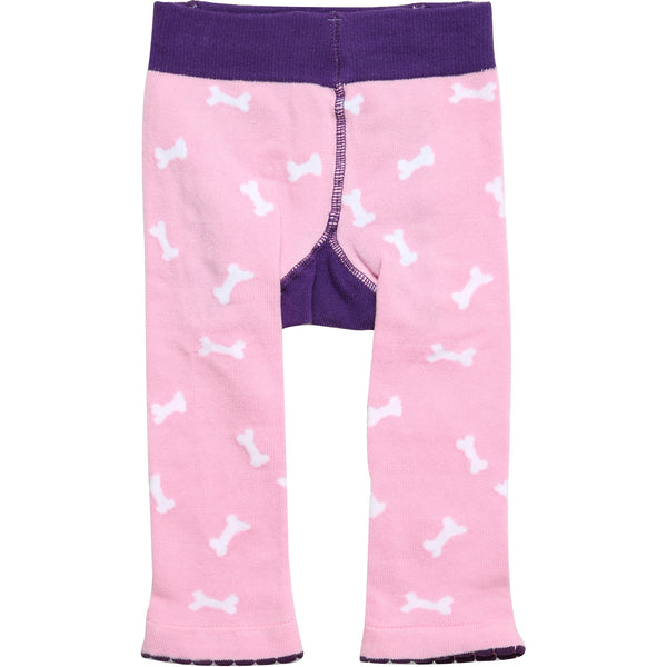 Pavilion Gift Company Pink Puppy 6-12 Months Baby Leggings