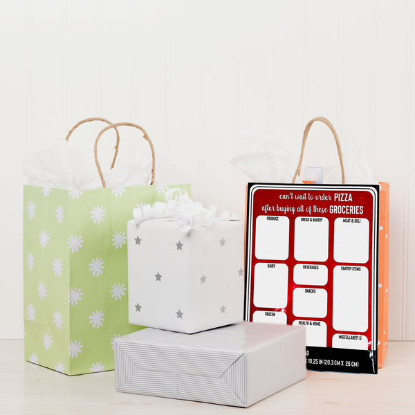 Pavilion Gift Company Pizza 8" X 10.25" Magnetic Notepad