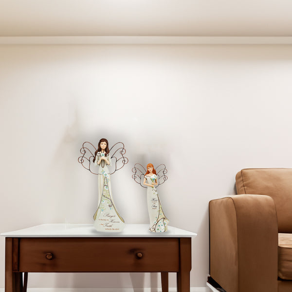 Pavilion Gift Company Prayer 12" Angel Holding Cross