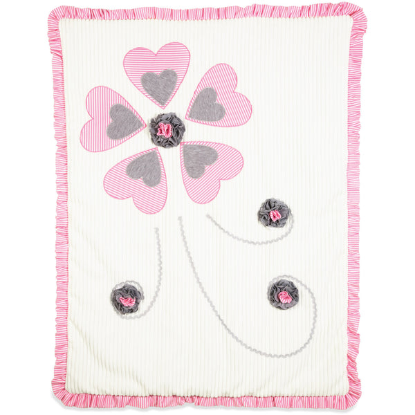 pavilion gift company Prima Ballerina 30"W x 40"H Baby Blanket