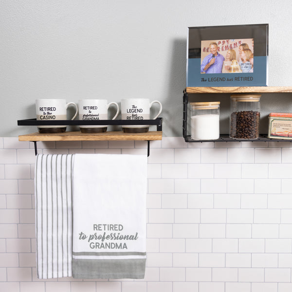 Pavilion Gift Company Professional Grandma Tea Towel Gift Set (2 - 20" X 28")