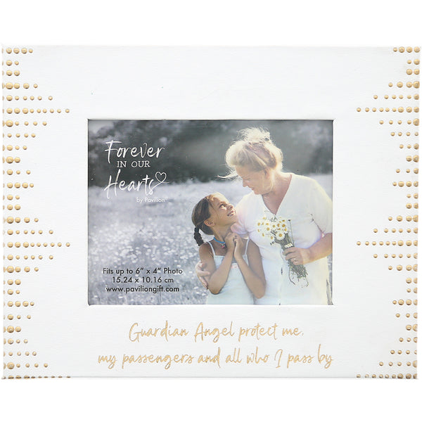 pavilion gift company Protect Me Visor Memorial Photo Frame (Holds 6" x 4" Photo)