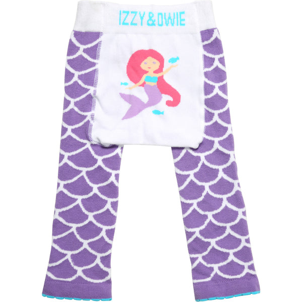 pavilion gift company Purple Mermaid 6-12 Months Baby Leggings