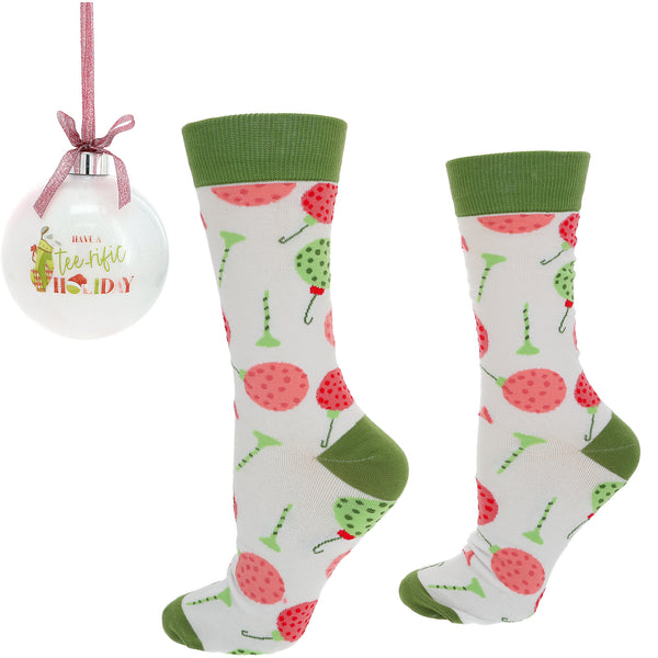 pavilion gift company Queen 4" Ornament with Unisex Sock