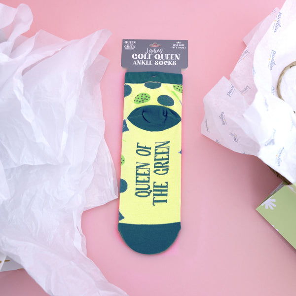 Pavilion Gift Company Queen Of The Green Women's Ankle Socks