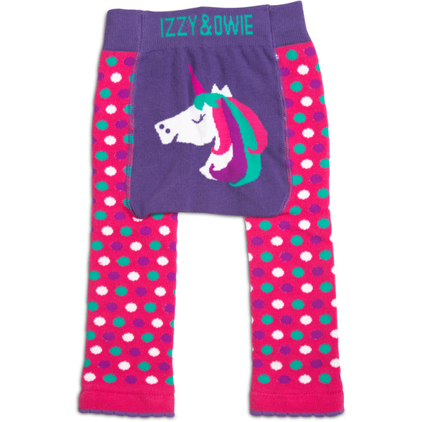 pavilion gift company Rainbow Unicorn 6-12 Months Baby Leggings