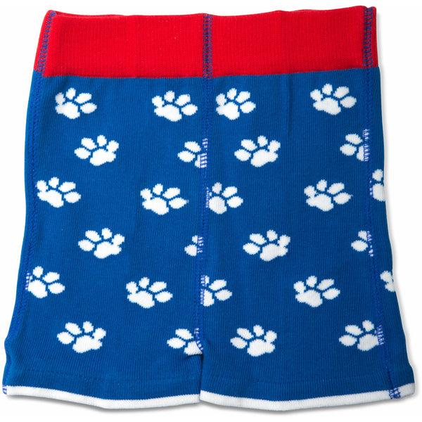 Pavilion Gift Company Red And Blue Puppy 6-12 Months Baby Shorts