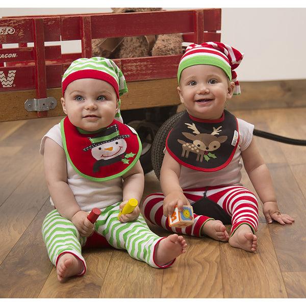 Pavilion Gift Company Red And White Stripe 0-12 Month Baby Hat