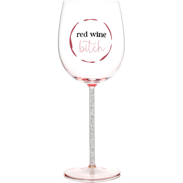 pavilion gift company Red Wine Bitch Gift Boxed 17 oz Wine Glass