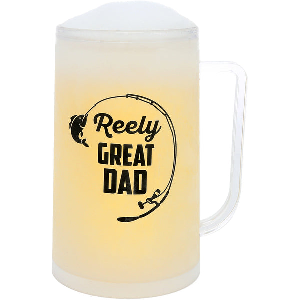pavilion gift company Reely Great 12 oz Freezer Stein
