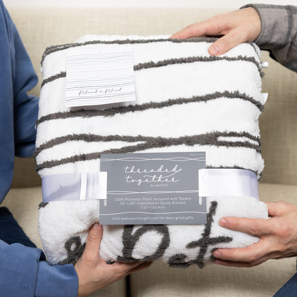 Pavilion Gift Company Relaxed & Retired 50" X 60" Inspirational Plush Blanket