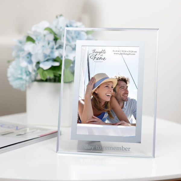 Pavilion Gift Company Remember 6.25" X 8.25" Frame (Holds 4" X 6" Photo)