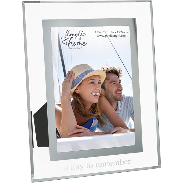 pavilion gift company Remember 6.25" x 8.25" Frame (Holds 4" x 6" Photo)