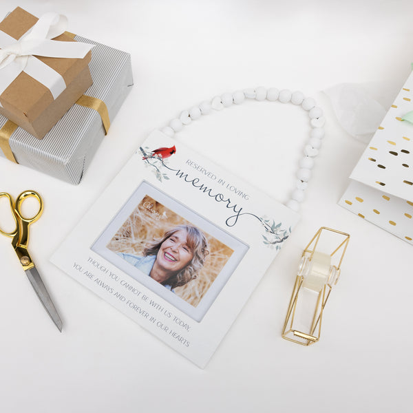 Pavilion Gift Company Reserved In Loving Memory Reserved Seat Photo Frame (Holds 6" X 4" Photo)