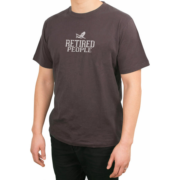 pavilion gift company Retired People Medium Charcoal Unisex T-Shirt