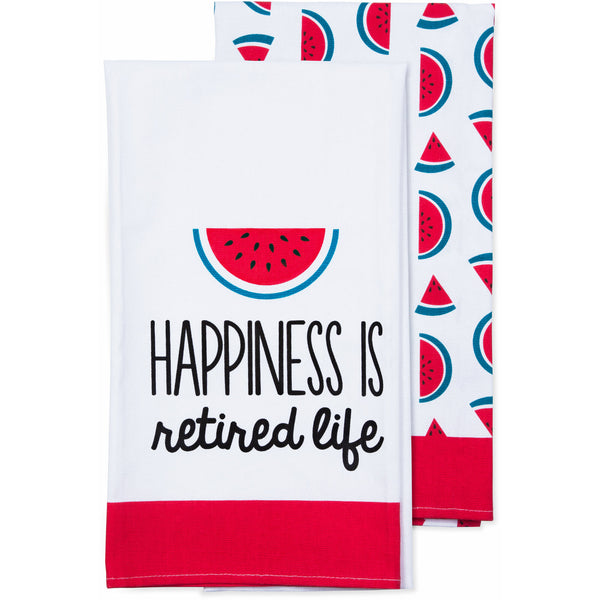 pavilion gift company Retired Tea Towel Gift Set (2 - 19.75" x 27.5")