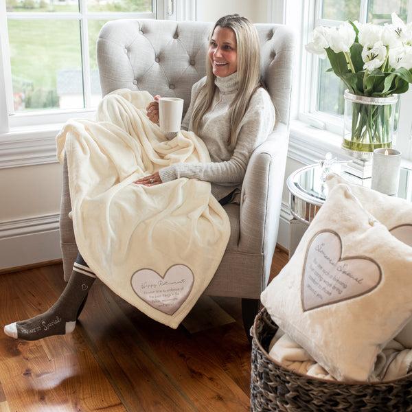 Pavilion Gift Company Retirement 50" X 60" Royal Plush Blanket