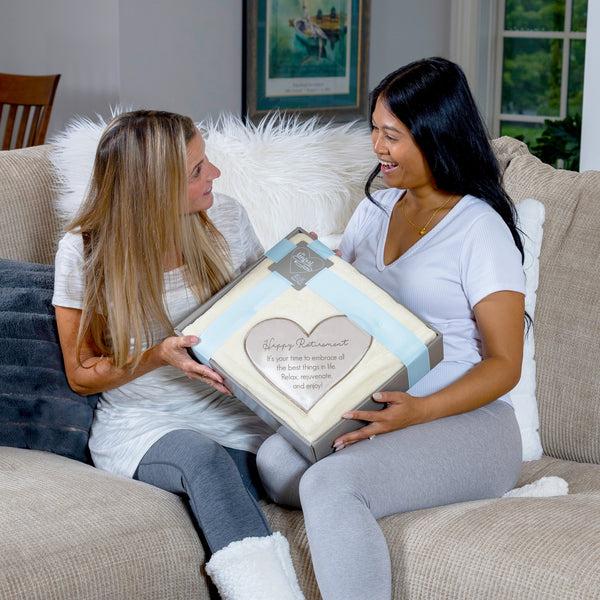 Pavilion Gift Company Retirement 50" X 60" Royal Plush Blanket