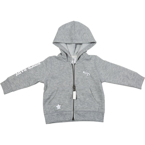 pavilion gift company River 6-12 Months Gray Hoodie