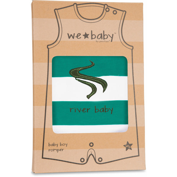 Pavilion Gift Company River Baby 6-12 Month Boy Romper
