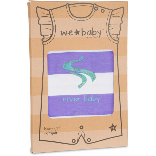 Pavilion Gift Company River Baby 6-12 Month Girl Romper