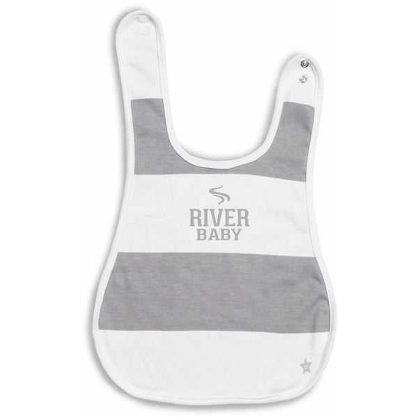 pavilion gift company River Baby Reversible Bib 6 Months - 3 Years