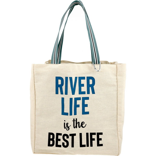 pavilion gift company River Life 100% Cotton Twill Gift Bag