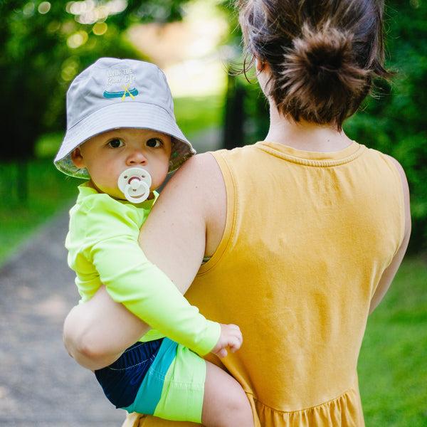 Pavilion Gift Company River Life Reversible Bucket Hat 6-12 Months