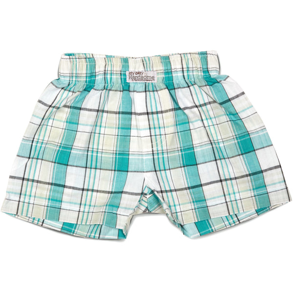Pavilion Gift Company Robin's Egg Boxer Shorts (0-3 Months)