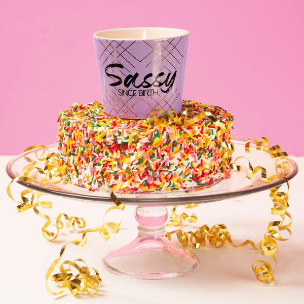 Pavilion Gift Company Sassy 8 Oz Soy Wax Candle Scent: Tranquility