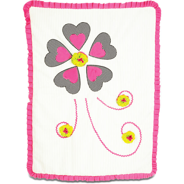pavilion gift company Sassy Diva 30" x 40" Ribbed Chenille Baby Blanket