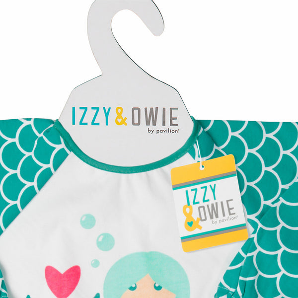 Pavilion Gift Company Seafoam Mermaid One Size Fits All Toddler Smock