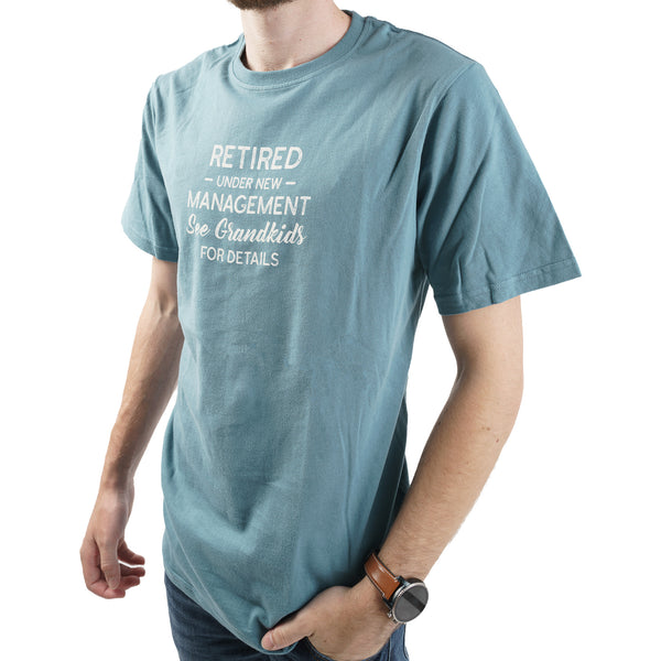 pavilion gift company See Grandkids Small Steel Blue Unisex T-Shirt