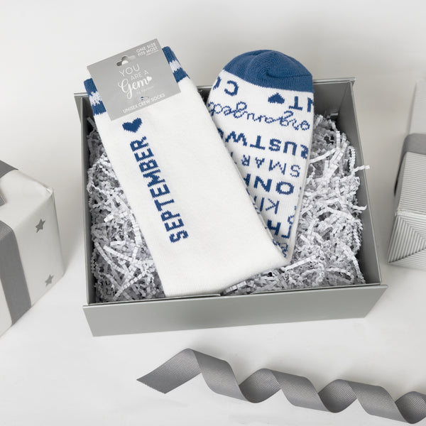 Pavilion Gift Company September M/L Unisex Crew Sock