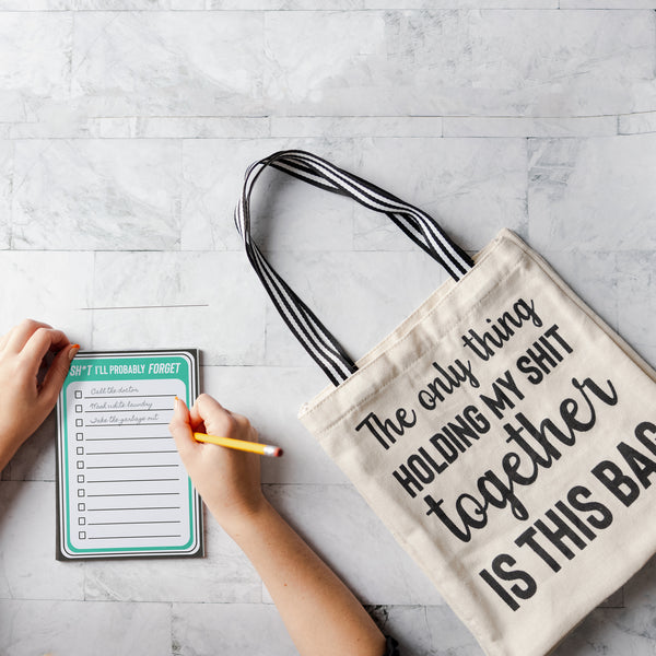 Pavilion Gift Company Sh*t I'll Probably Forget 5.75" X 8.25" Magnetic Notepad