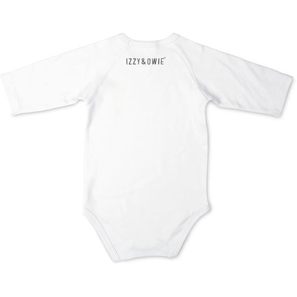 Pavilion Gift Company Shark 6-12 Months 3/4 Length Sleeve Onesie