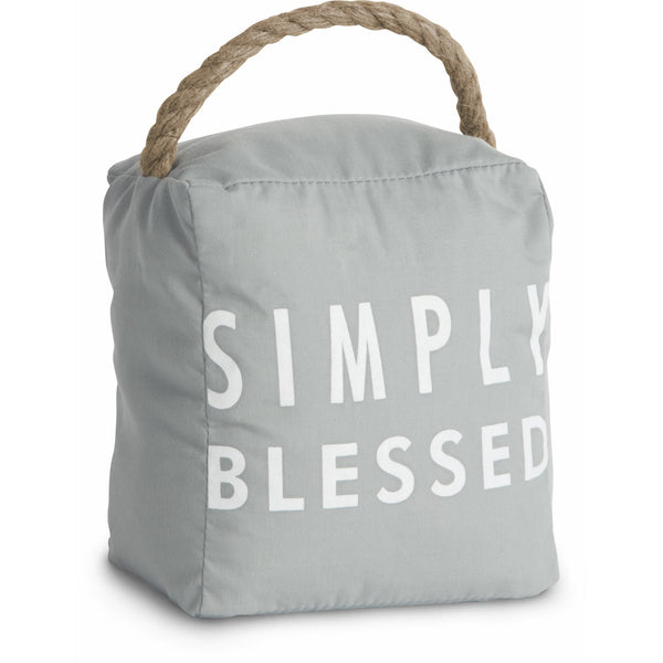 pavilion gift company Simply Blessed 5" x 6" Door Stopper