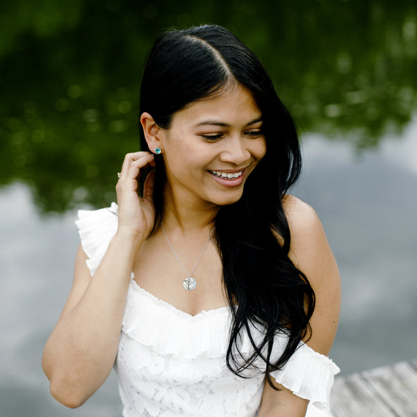 Pavilion Gift Company Sister 16.5"-18.5" Engraved Rhodium Plated Necklace